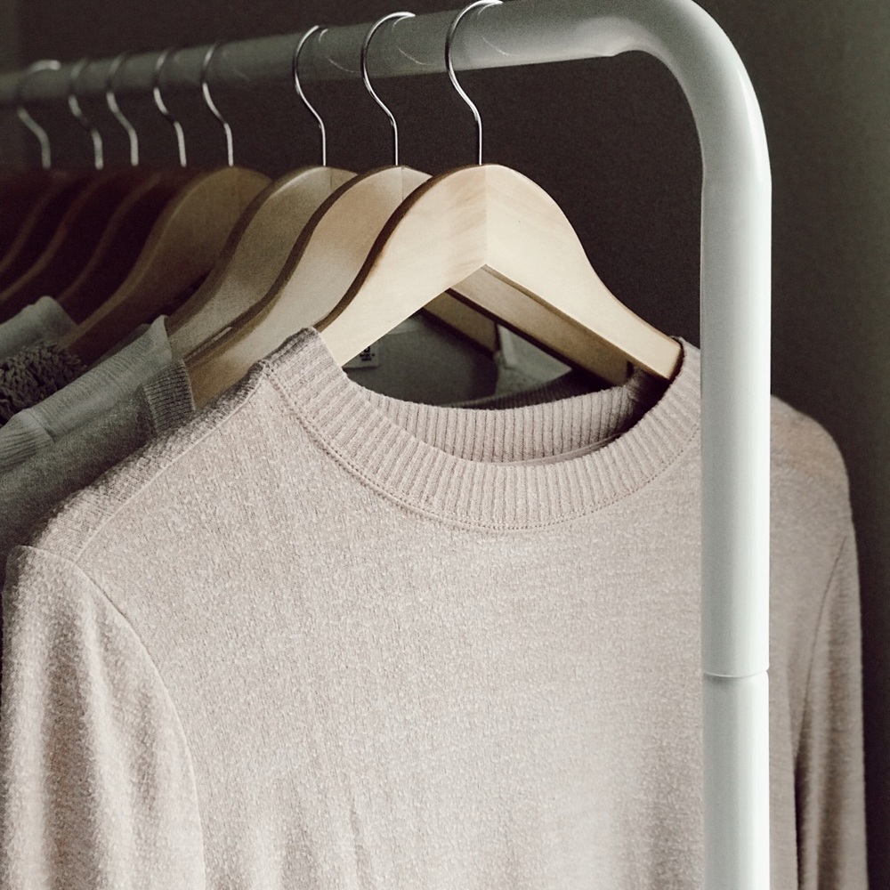 Abercrombie Blush Long-Sleeved Shirt